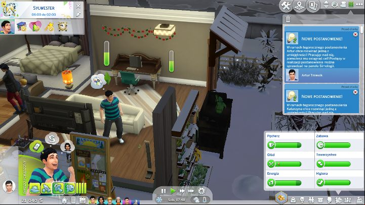 New Years Eve occurs at the end of the year - The Sims 4 Seasons: Holidays - Love Day, Harvestfest, Winterfest, New Years Eve - The Sims 4: Seasons - Sims 4 Guide