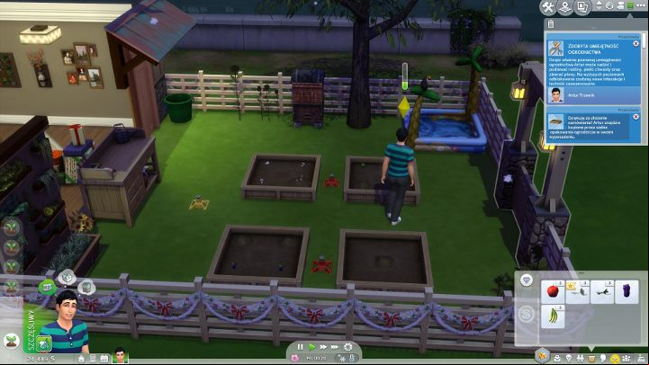 Gardening is, of course, the skill that you need to develop in order to be promoted - The Sims 4 Seasons: Gardener - a new profession, career levels - The Sims 4: Seasons - Sims 4 Guide