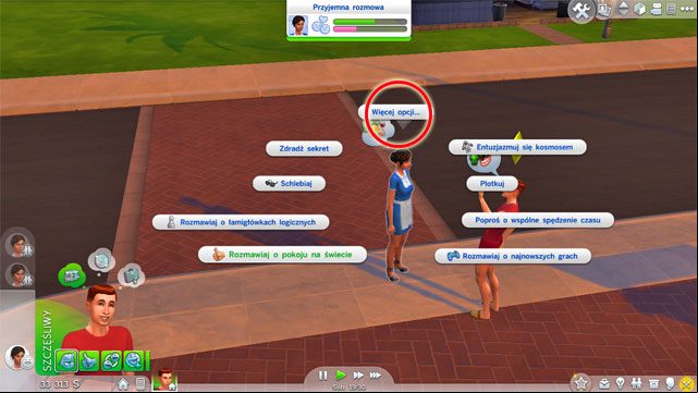 It is a good idea not to be restricted only to the ones that you can see in the first menu - Interactions between Sims | The Sim Environment - The Sim Environment - Sims 4 Guide