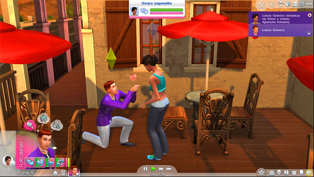 The next step is to propose an engagement or Ask to move in - Interactions between Sims | The Sim Environment - The Sim Environment - Sims 4 Guide