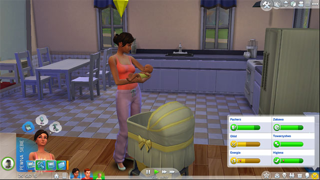 When the birth time comes, you can click the Sim and select Give birth to the baby at the hospital, or wait for the baby to appear in the cradle - Parenthood | The Sim Environment - The Sim Environment - Sims 4 Guide