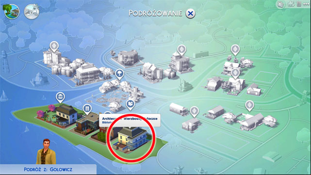 Then, you need to select one of the locations available in two areas (Oasis Springs and in Willow Creek) - Outdoors Entertainment | The Sim Environment - The Sim Environment - Sims 4 Guide