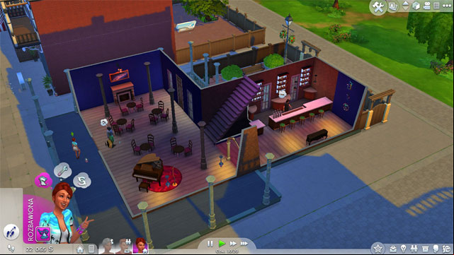 The nightclub is quite poorly furnished - Outdoors Entertainment | The Sim Environment - The Sim Environment - Sims 4 Guide