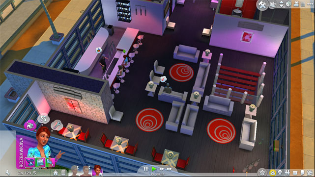 This place is at the upper floor of the building - Outdoors Entertainment | The Sim Environment - The Sim Environment - Sims 4 Guide