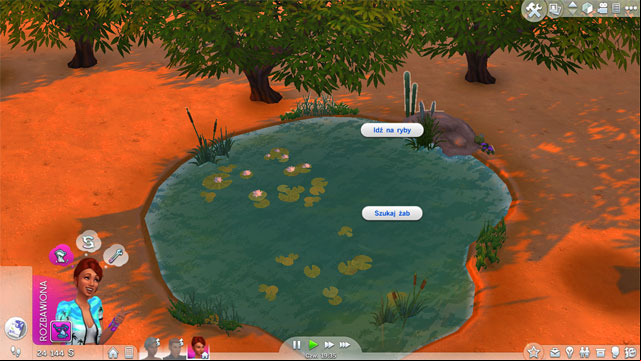 There also are two angling spots here: a small lake and a pond - Outdoors Entertainment | The Sim Environment - The Sim Environment - Sims 4 Guide
