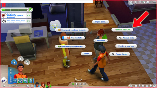 The Incognito costume ball costs 250 Simoleons, and you can organize it in a bar, night club or in the lounge - Social events | The Sim Environment - The Sim Environment - Sims 4 Guide