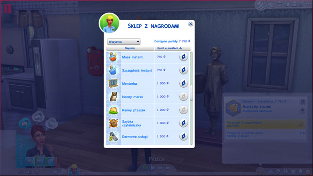 You can exchange your Happiness points in a reward shop for potions or new, very valuable Sims traits - The Sims 4: How to play well - character traits, wants, house, career - Game Guide - Sims 4 Guide