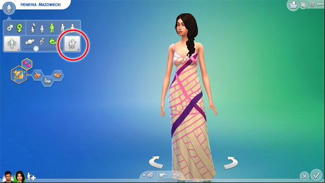 When you create at least two Sims, youll be able to define the relationship between them, just click the button on the right side of voice selection - The Sims 4: More Sims and relationships - Creating a Sim - Sims 4 Guide
