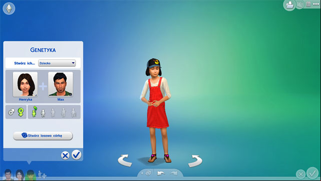 Choose Child on a pop-up list, then select two Sims below - The Sims 4: More Sims and relationships - Creating a Sim - Sims 4 Guide