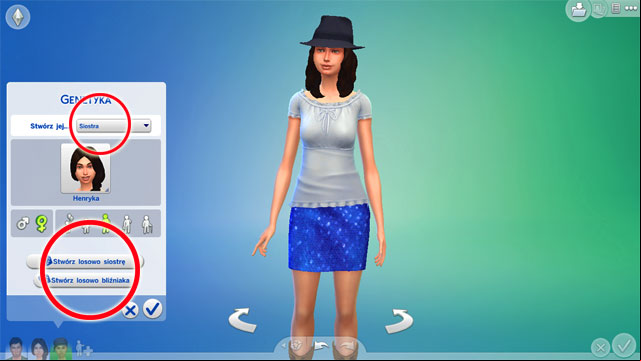 After creating a Sim, you can use genes to create their parent or siblings - The Sims 4: More Sims and relationships - Creating a Sim - Sims 4 Guide