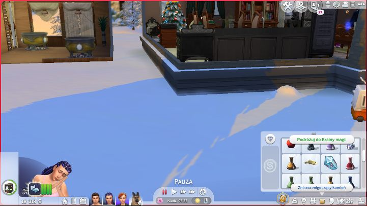 The easiest way is to use a Glimmerstone, but you can only do it only if your Sim is a spellcaster. - The Sims 4 Realm of Magic: Hidden World - Realm of Magic - The Sims 4: Realm of Magic - Sims 4 Guide