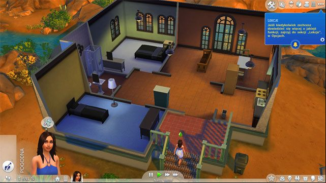 Basically, you get a furnished house with basic, necessary furniture and appliances - The Sims 4: Moving your family in - The house - Sims 4 Guide