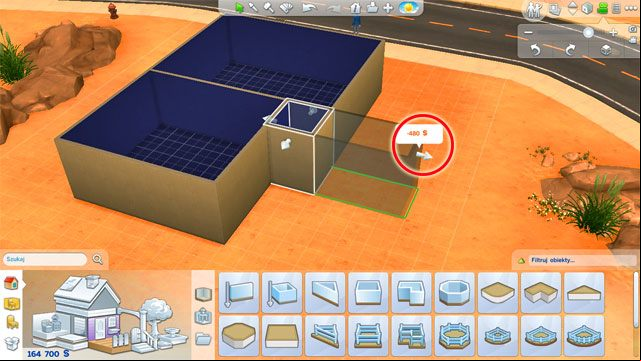 More complex tools are under a couple of next icons of the - The Sims 4: Stages of building a house - The house - Sims 4 Guide