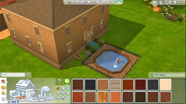 Finally, do not forget about the roof - you removed it previously, so now you have to create it from scratch - The Sims 4: Expanding a house - The house - Sims 4 Guide