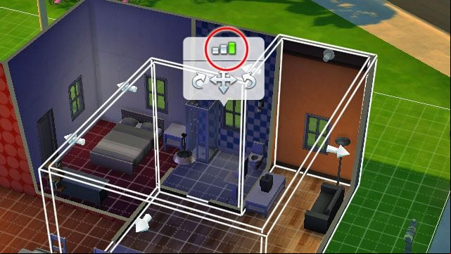 An interesting option is increasing walls height - The Sims 4: Expanding a house - The house - Sims 4 Guide