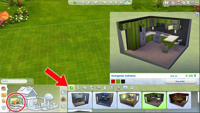 If you do not feel like finishing or furnishing your house on your own, you can use yet another tool - custom rooms - The Sims 4: Expanding a house - The house - Sims 4 Guide