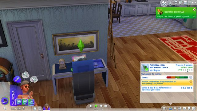 During this career you will spend your entire time using a computer - The Sims 4: Tech Guru - promotion, working hours, earnings - Careers / jobs tracks - Sims 4 Guide