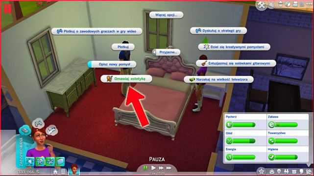 You will become a Fine-Art Aficionado (8 B) and you will receive an Pre-Owned Painters Easel as a gift - The Sims 4: Painter - promotion, working hours, earnings - Careers / jobs tracks - Sims 4 Guide