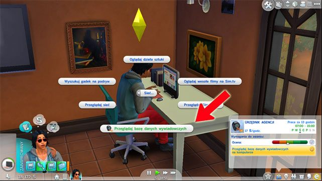 You are going to start as an Agency Clerk (1) - The Sims 4: Secret Agent - promotion, working hours, earnings - Careers / jobs tracks - Sims 4 Guide