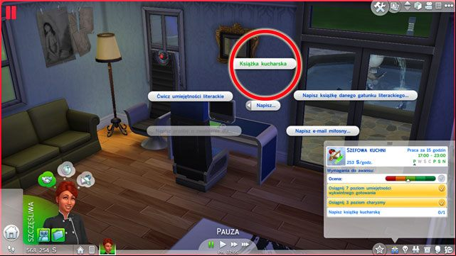 You will become an Executive Chef (9 A) and you will have to learn the 7th level of Gourmet Cooking - The Sims 4: Culinary - promotion, working hours, earnings - Careers / jobs tracks - Sims 4 Guide