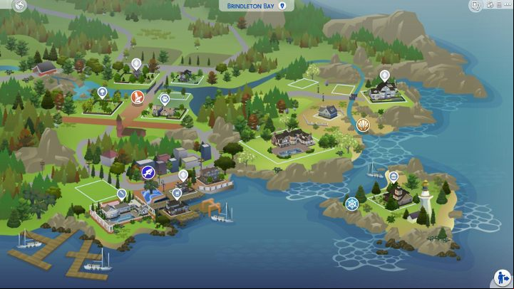1 - The Sims 4 Cats & Dogs: Brindleton Bay - new map - Sims 4: Cats & Dogs - Sims 4 Guide