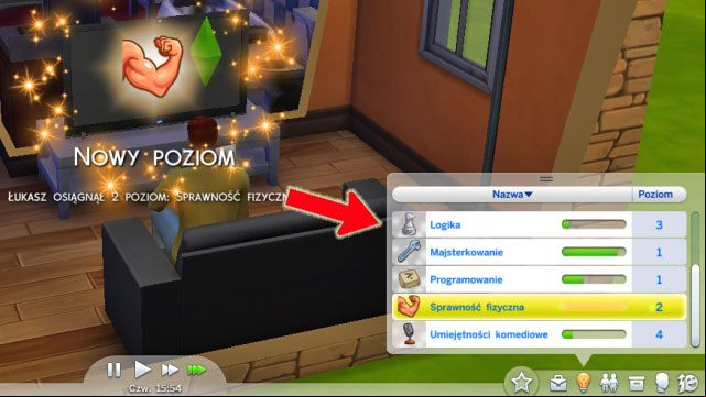 In the skill you can see every skill learned by your Sim and its current level - The Sims 4: General information - how to make Sims better - Skills - Sims 4 Guide