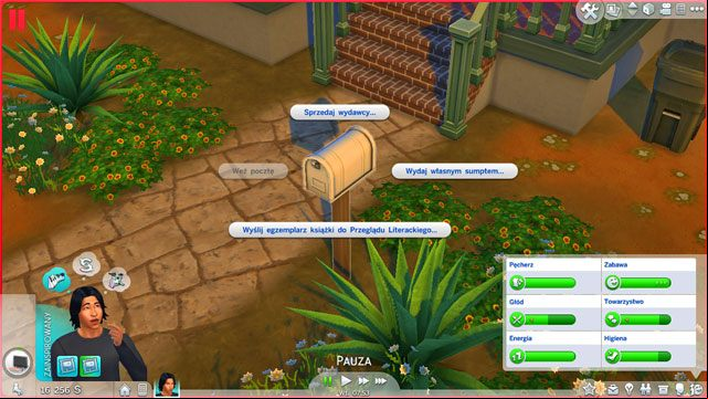 You can use your books to make money in three ways using your mailbox - The Sims 4: Writing - tips - Skills - Sims 4 Guide