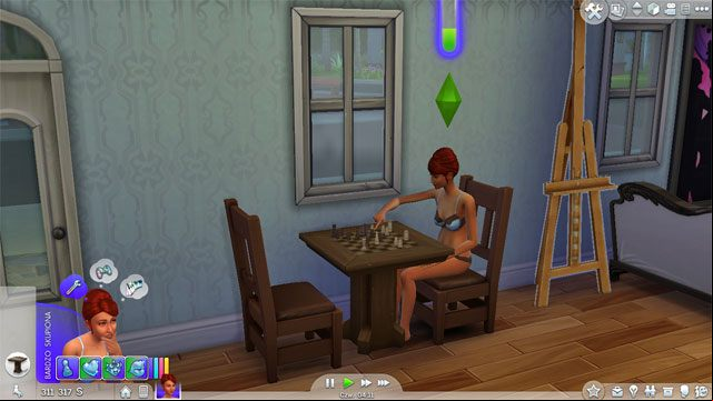This skill may be learned and leveled mostly by playing chess - The Sims 4: Logic - tips - Skills - Sims 4 Guide