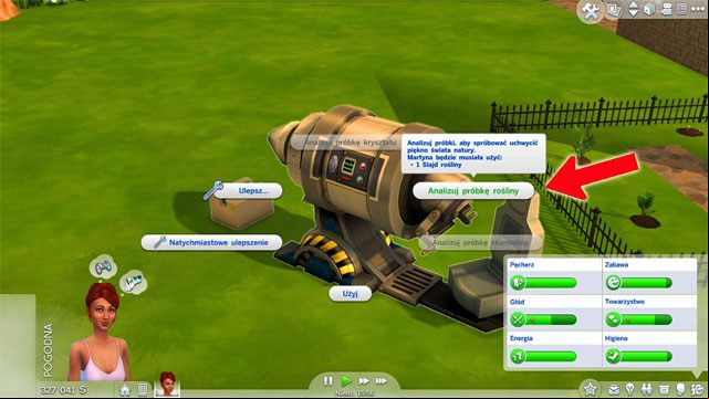 The 2nd level allows you to collect plant samples and to study them using the microscope - The Sims 4: Logic - tips - Skills - Sims 4 Guide