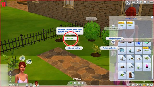 To care about your garden means to cultivate your plants (use the Cultivate the garden on one of them) - The Sims 4: Gardening - tips - Skills - Sims 4 Guide