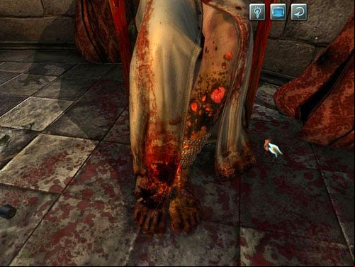 Pick up a severed finger - Carefully examine a bishops corpse | The Murder in Diocese of Knightsbridge - The Murder in Diocese of Knightsbridge - The Testament of Sherlock Holmes Game Guide