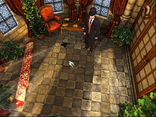 Click on the activated chess piece in the equipment - Discover the Priests Secret | The Murder in Diocese of Knightsbridge - The Murder in Diocese of Knightsbridge - The Testament of Sherlock Holmes Game Guide