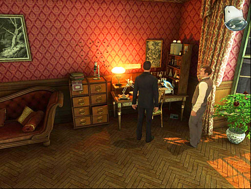 Now analyse the content of a broken vial (activate it in the equipment and click on an analyser on the right side of a laboratory table) - Examine the Poison | The Murder in Diocese of Knightsbridge - The Murder in Diocese of Knightsbridge - The Testament of Sherlock Holmes Game Guide