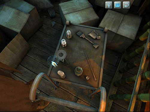 Zoom at it, and put an attached screen on a burner (on the left) - Neutralise the Guard | Slaughter in Whitechapel - Slaughter in Whitechapel - The Testament of Sherlock Holmes Game Guide