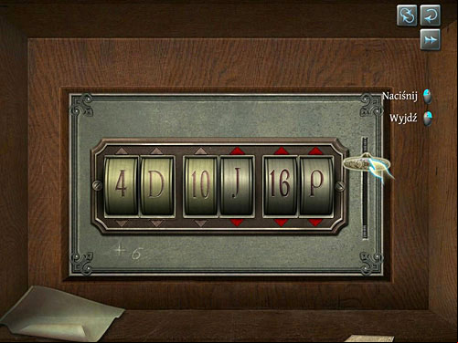 A ciphered board appears - Locate a Hidden age | O. Farleys Office - O. Farleys Office - The Testament of Sherlock Holmes Game Guide
