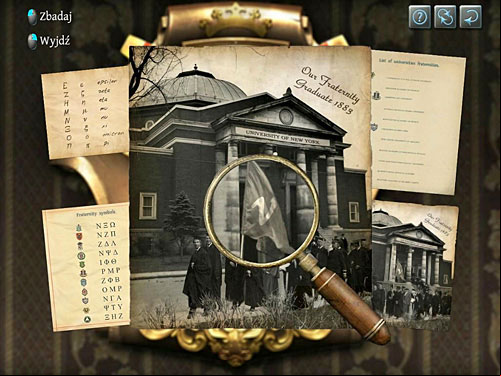 Now look at symbols on particular coat of arms: you know from a photograph that symbol begins with N and it contains a number pi i (3,14) - Get to Judges Secret Room | Explosion in Becketts Residence - Explosion in Becketts Residence - The Testament of Sherlock Holmes Game Guide