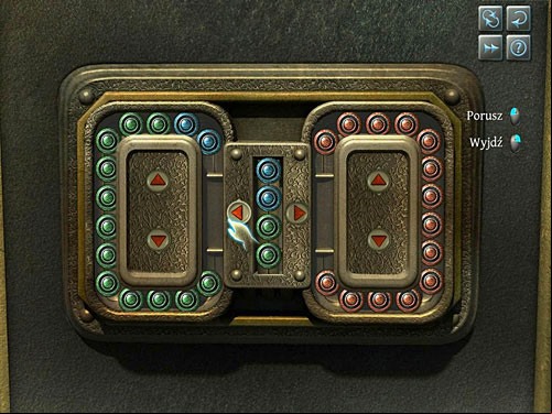 Move 2 blue, 2 green balls on the left - Open the Safe | Explosion in Becketts Residence - Explosion in Becketts Residence - The Testament of Sherlock Holmes Game Guide