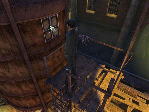 Getting to the window, open it - Find Out, What Is Happening in the Warehouse | A Grand Final in the Fun Fair - A Grand Final in the Fun Fair - The Testament of Sherlock Holmes Game Guide