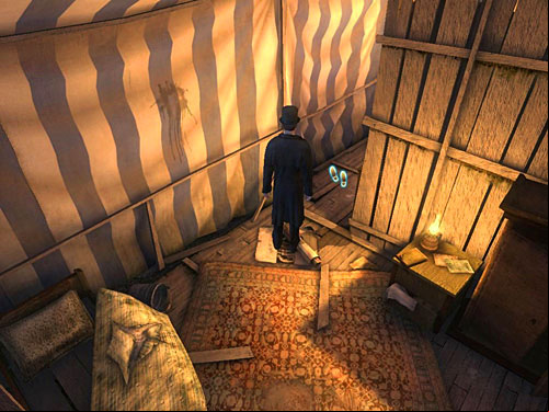Go deeper inside and via a narrow age to the next room - Open a Secret Box | A Grand Final in the Fun Fair - A Grand Final in the Fun Fair - The Testament of Sherlock Holmes Game Guide