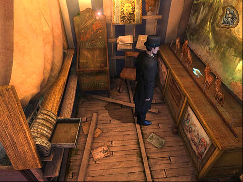 Return to shooting gallery and go to the building with wooden animals - Open a Secret Box | A Grand Final in the Fun Fair - A Grand Final in the Fun Fair - The Testament of Sherlock Holmes Game Guide