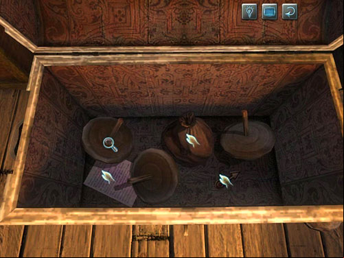 Take out a letter in russian with a weird symbol, bag of marbles and arrow-clocks hand - Get to the Anarchists workshop | A Grand Final in the Fun Fair - A Grand Final in the Fun Fair - The Testament of Sherlock Holmes Game Guide