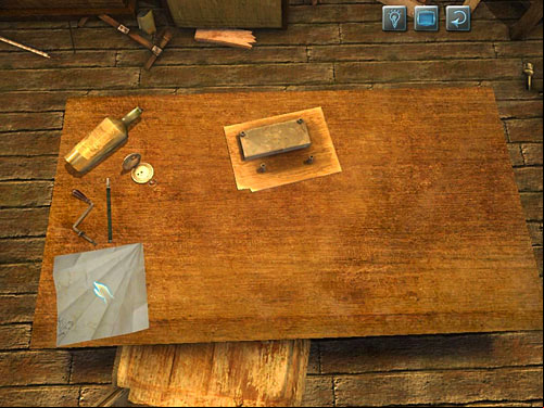 Zoom at creased sheet of paper - Make a Bomb | A Grand Final in the Fun Fair - A Grand Final in the Fun Fair - The Testament of Sherlock Holmes Game Guide