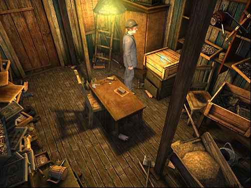 Use it to open a crate place on a cupboard nearby - Make a Bomb | A Grand Final in the Fun Fair - A Grand Final in the Fun Fair - The Testament of Sherlock Holmes Game Guide