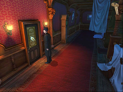 March forward, until you get to the door - with Scotland Yard | A Grand Final in the Fun Fair - A Grand Final in the Fun Fair - The Testament of Sherlock Holmes Game Guide