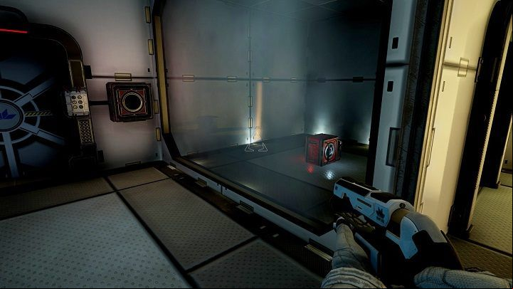Once the game is loaded, you can see an open door in front of you - Chapter 1 | Walkthrough - Walkthrough - The Turing Test Game Guide