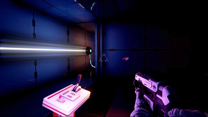 Keep going straight ahead until you reach the room shown in the screenshot - Chapter 3 | Walkthrough - Walkthrough - The Turing Test Game Guide