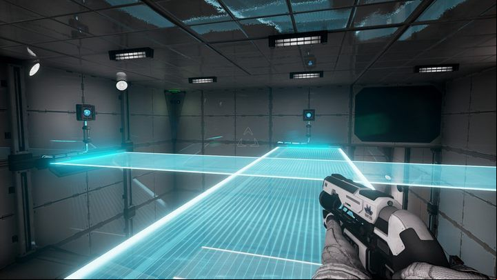 The only thing you have to do now is to take the moving beams from the first and the second floor - Chapter 3 | Walkthrough - Walkthrough - The Turing Test Game Guide