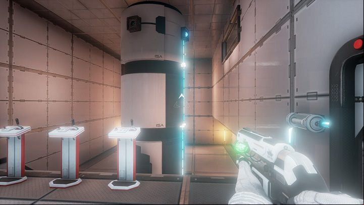 In the next room, there are three control s - Chapter 3 | Walkthrough - Walkthrough - The Turing Test Game Guide