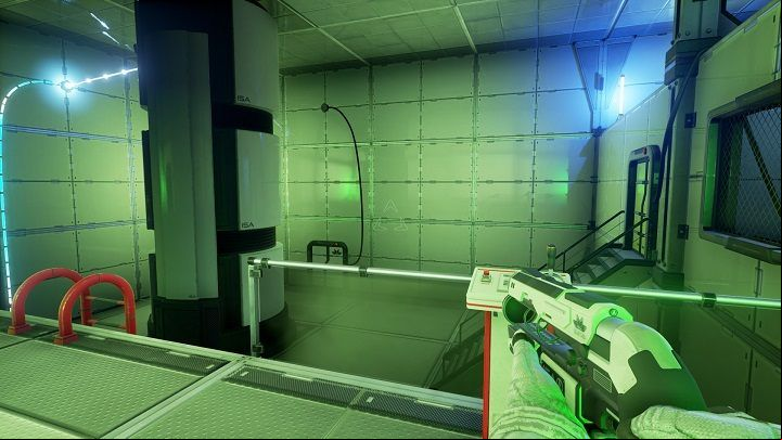 Approach the pillar control - Chapter 3 | Walkthrough - Walkthrough - The Turing Test Game Guide
