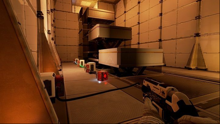 In the next room the pattern is similar - Chapter 4 | Walkthrough - Walkthrough - The Turing Test Game Guide